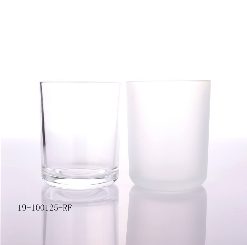 Luxury Clear Glass Candle Jar For Candle Making