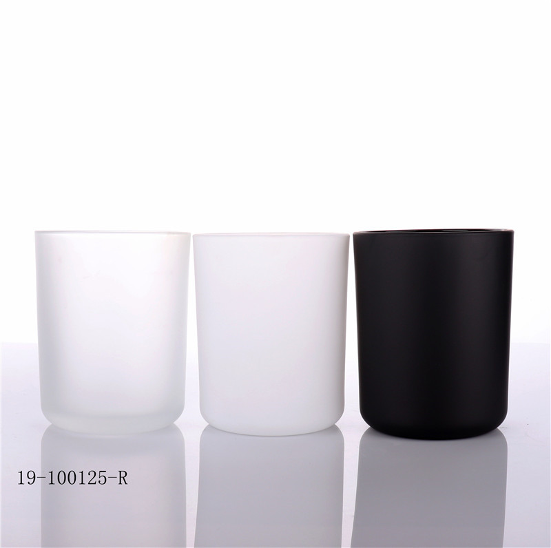 Hot Sale Black Candle Glass Jar
