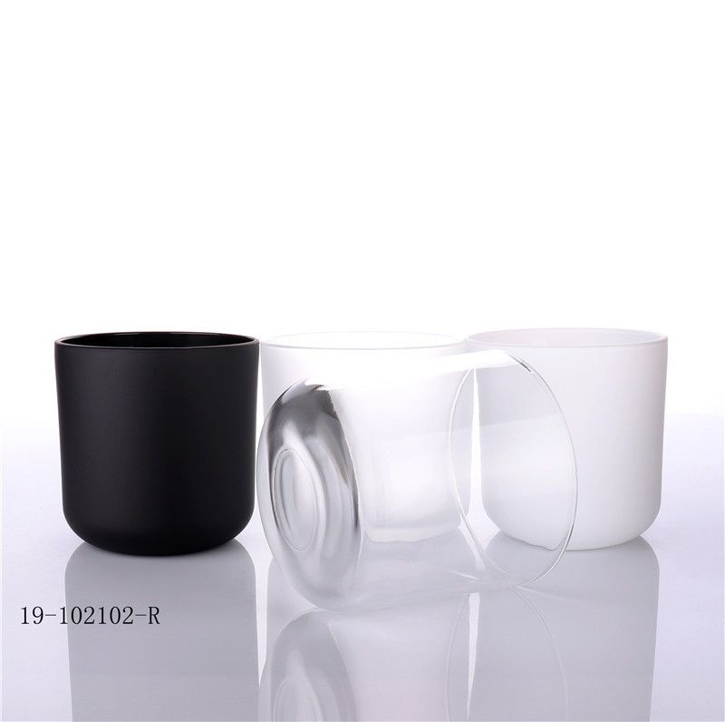 11oz Frosted Candle Glass Jar