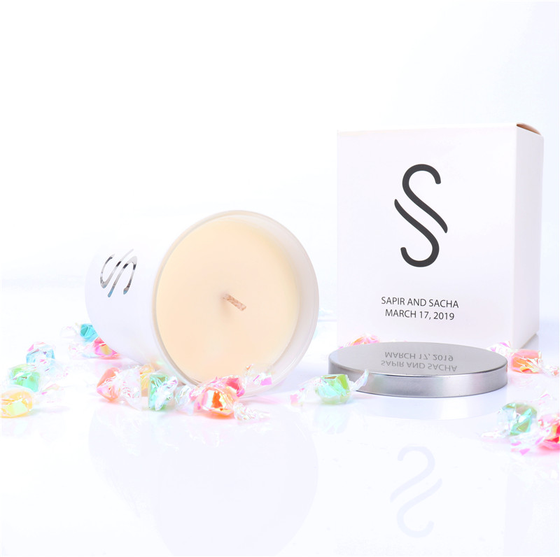 Custom Scented Wedding Candles