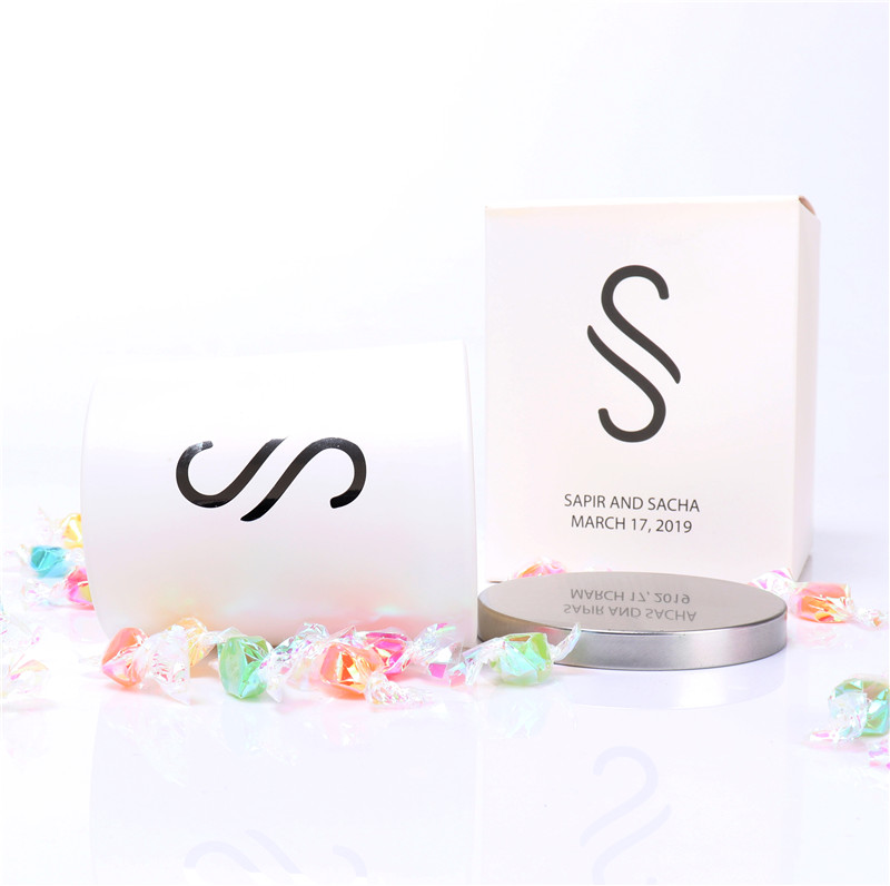 Custom Scented Wedding Candles
