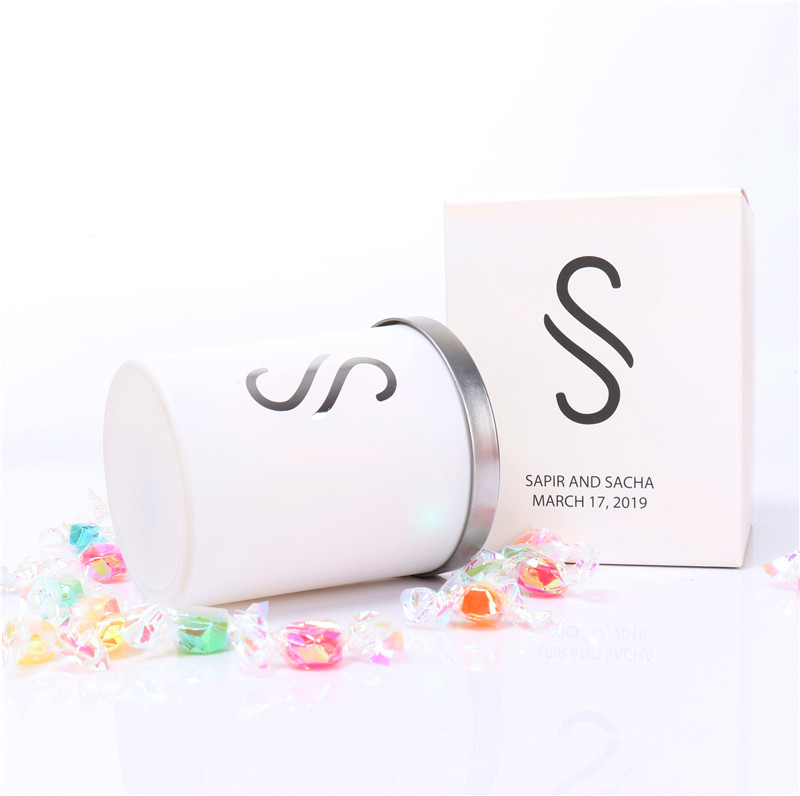 Custom Scented Wedding Candles
