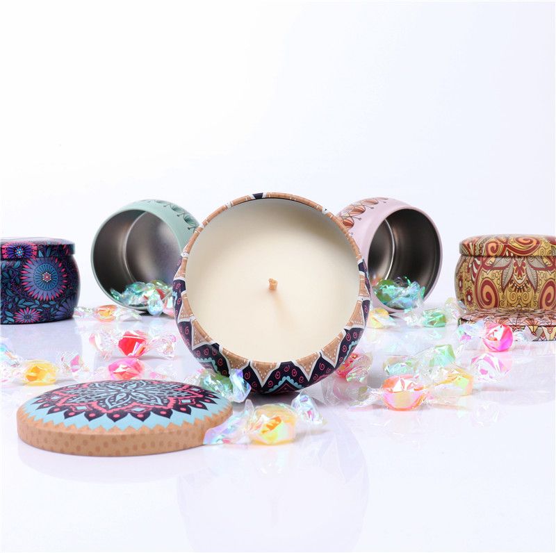 Soy Scented Candle in Tin Jar