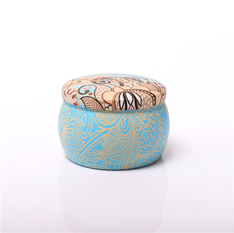 Tin Candle Jar With Soy Wax