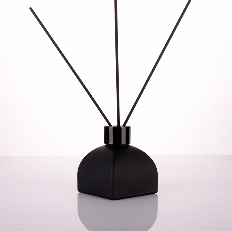 Luxury Transparent Grey Reed Diffuser Bottle