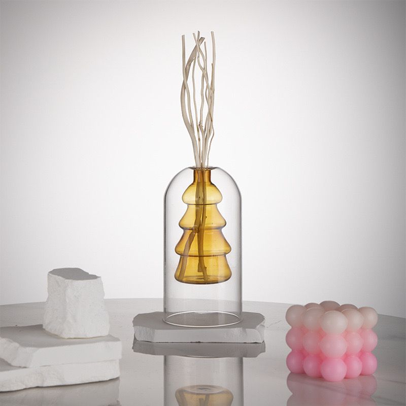 Unique Shaped Home Decoration Reed Diffuser Bottle