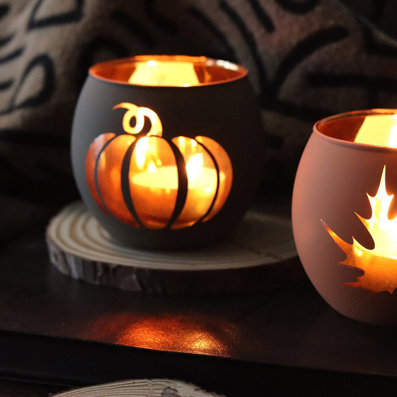Votive Glass Jars Wholesale for Halloween