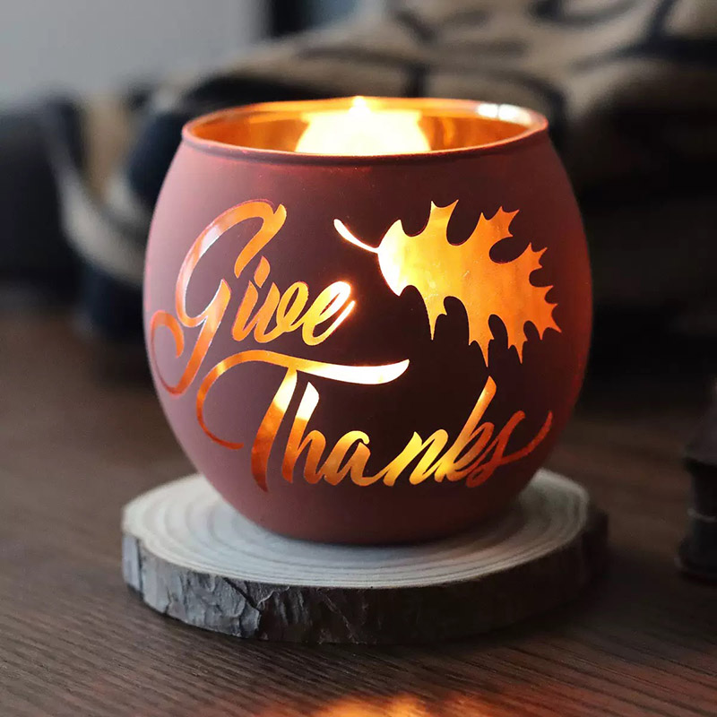 Votive Glass Jars Wholesale for Halloween