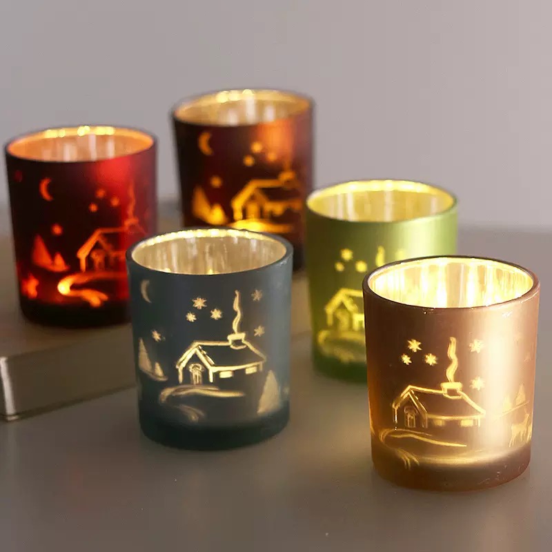 Customized Design Votive Candle Jars