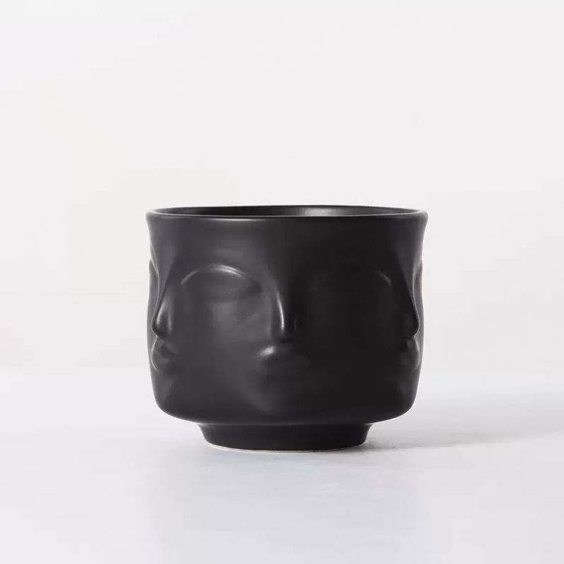 Ceramic Buddha Candle Jar