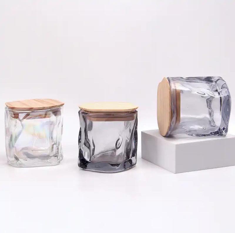Unique Designed Morden Stylish Glass Vessel For Candles