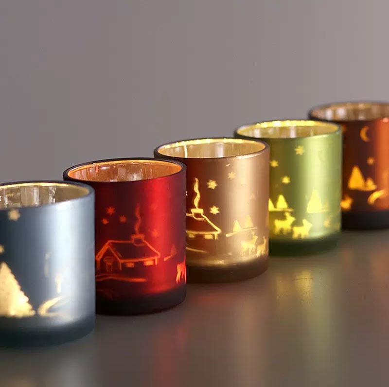 Customized Design Votive Candle Jars