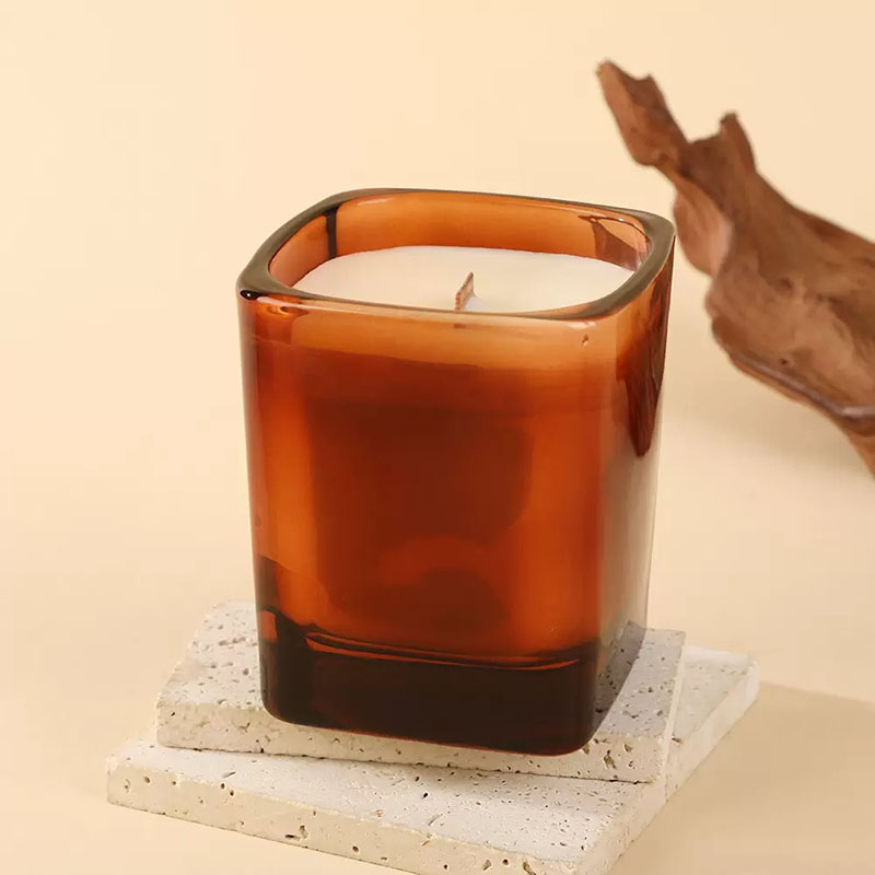 Square Jar Scented Soy Wax Candles