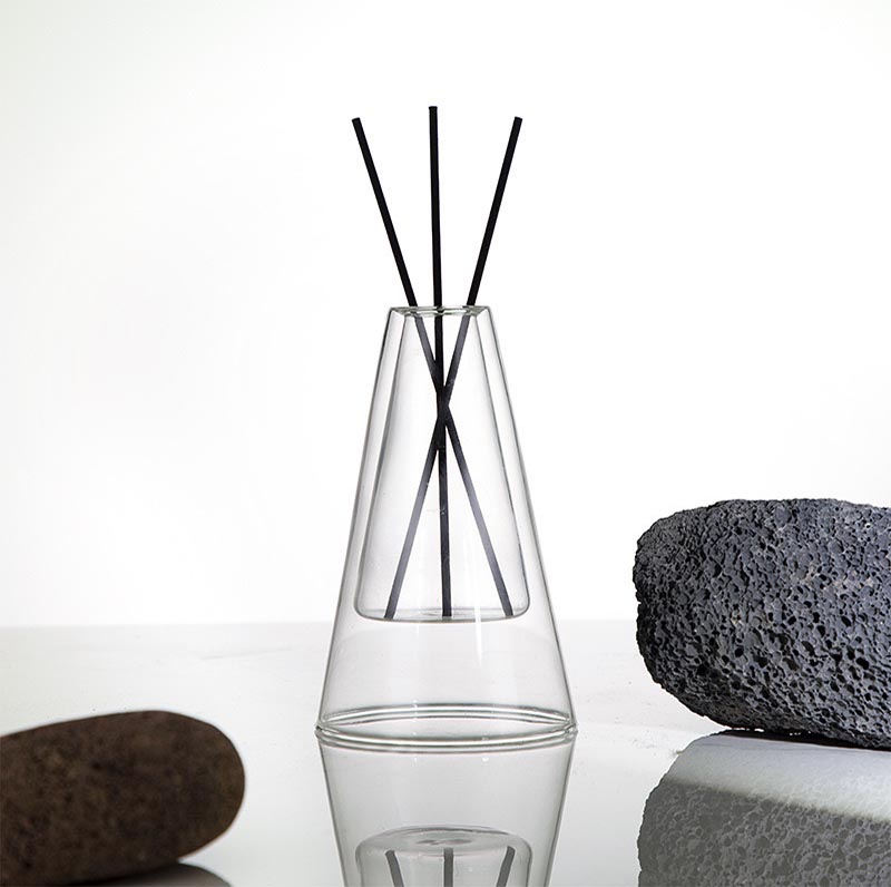 Luxury Home Decoration Fragrance Reed Diffuser Glass Bottles