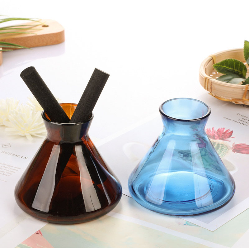 Black Home Decoration Fragrance Reed Diffuser Bottles