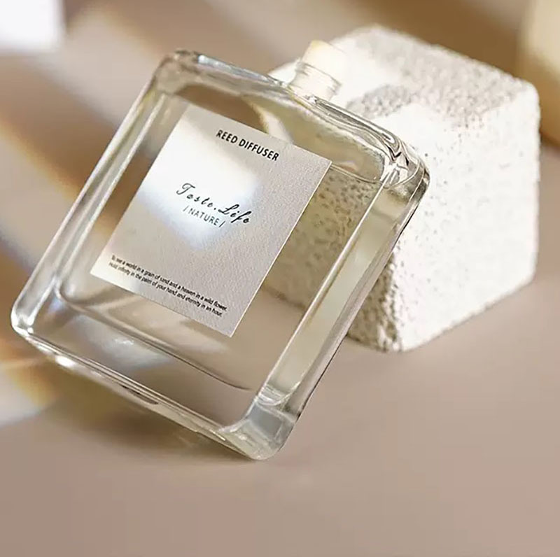 Square Bottle Reed Diffuser Gift Set