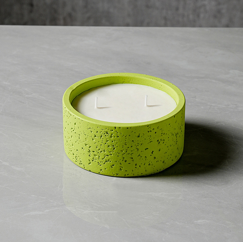 Morden Design Round Ceramic Candle Jar