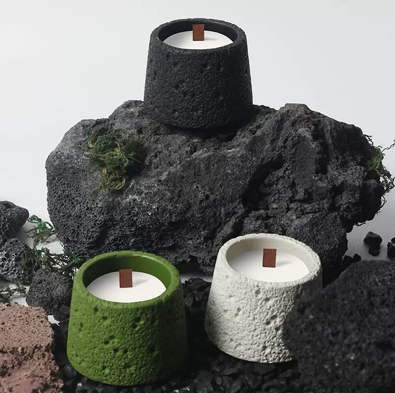 Morden Design Ceramic Candle Jar for Home Decoration