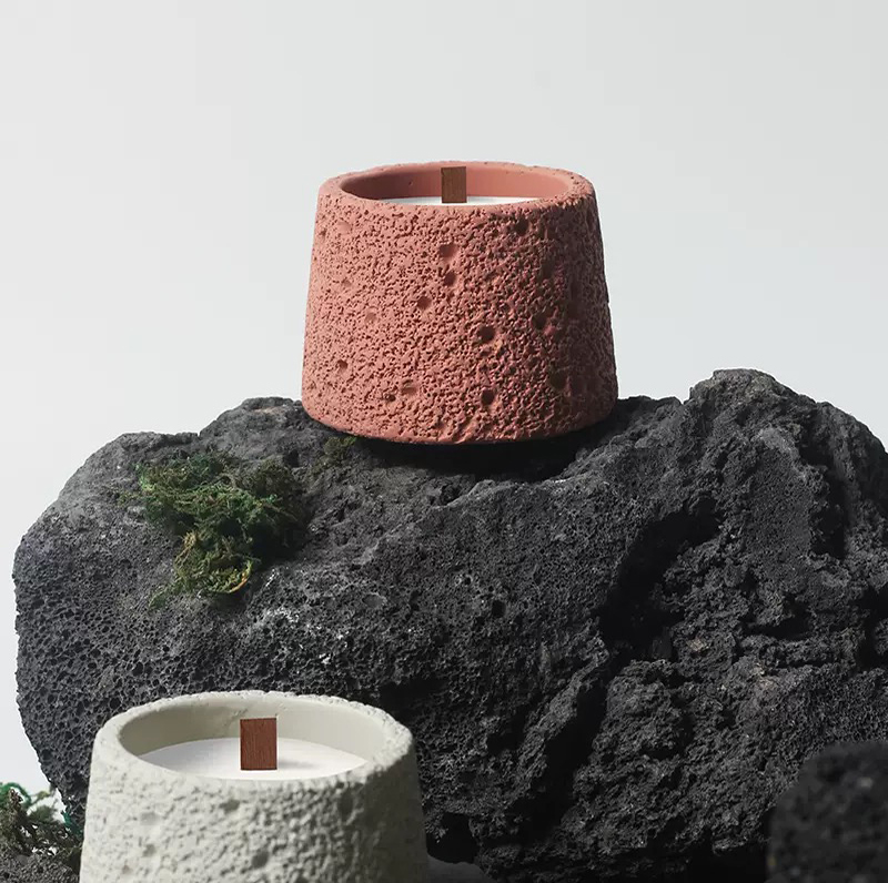 Morden Design Ceramic Candle Jar for Home Decoration