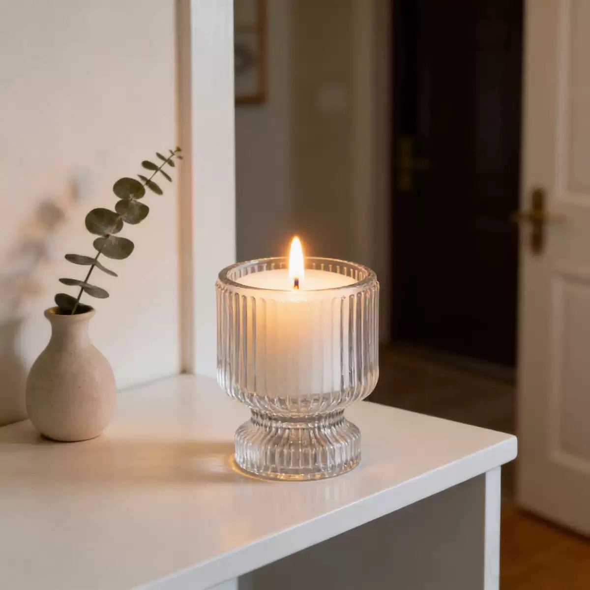Multipurpose Glass Jar for Pillar Candle