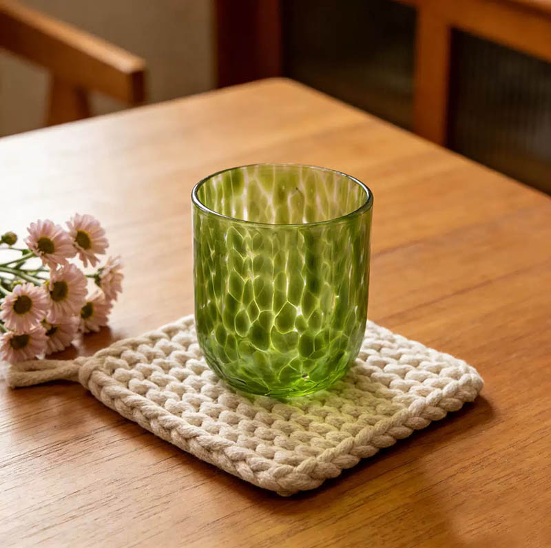 Customized Candle Jar with Round Base