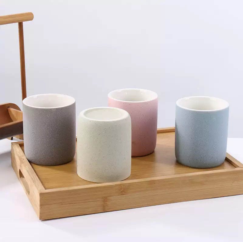 Ceramic Candle Jar with Custom Color