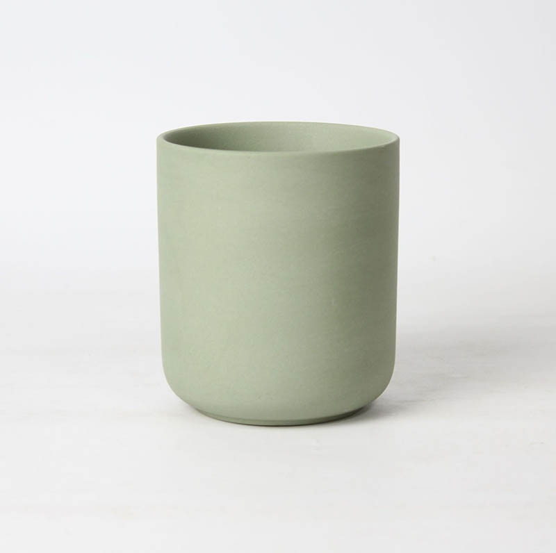 Ceramic Candle Jar with Lid