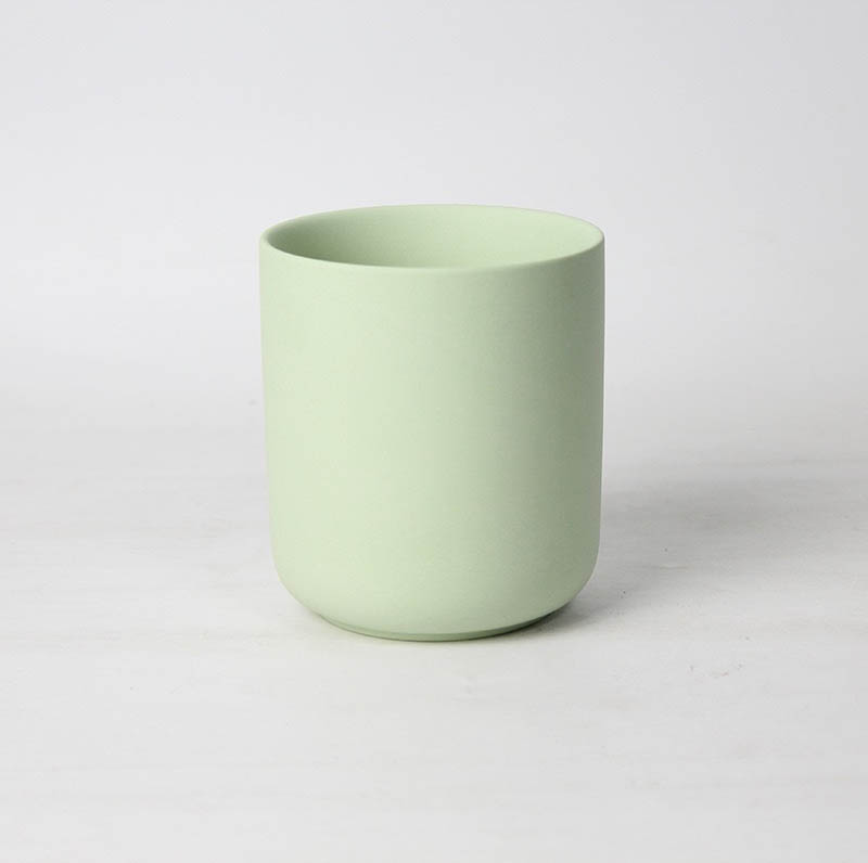 Ceramic Candle Jar with Lid