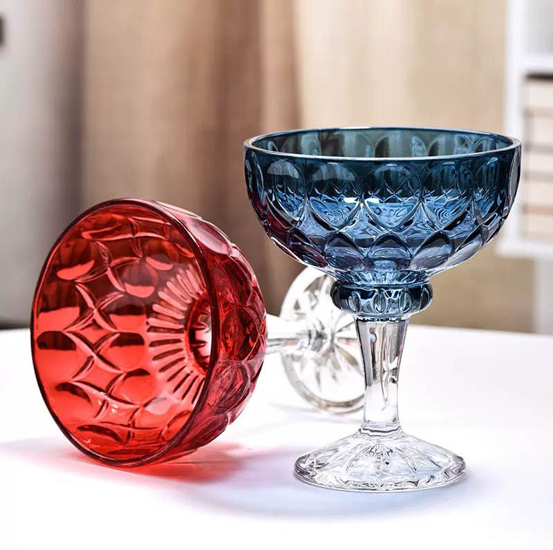 Bohemian Style Wine Glass Vessels for Soy Candles
