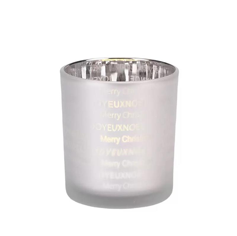Electroplating Glass Vessels with Engraved Deer Tree Snow for Christmas