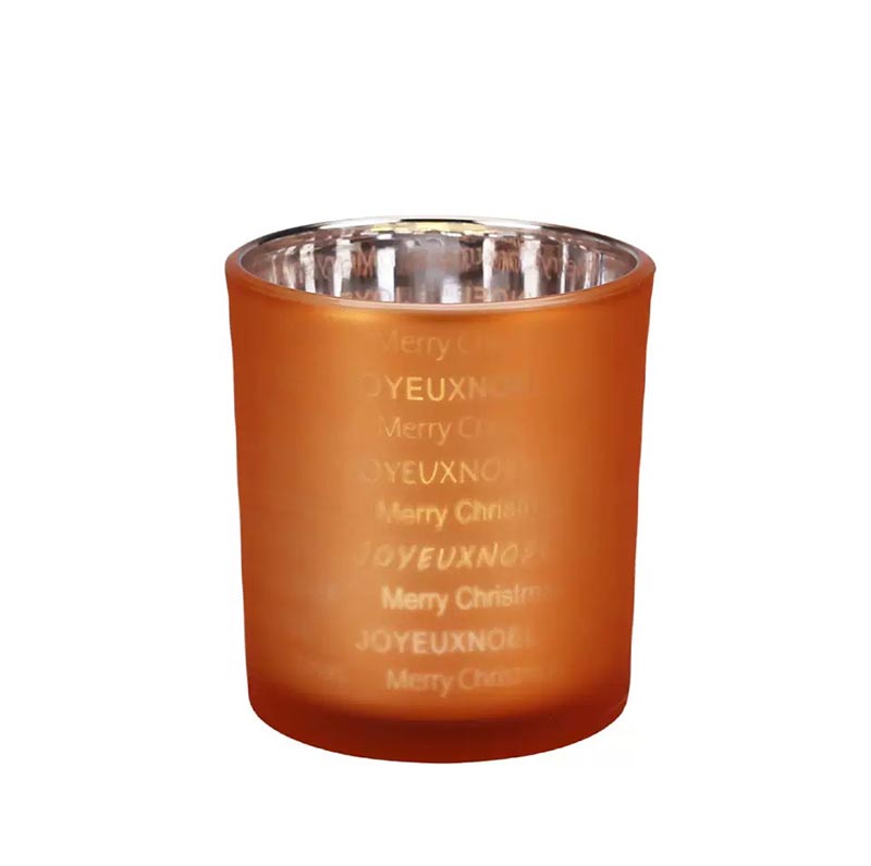 Electroplating Glass Vessels with Engraved Deer Tree Snow for Christmas