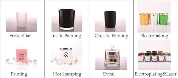 Black Glass Jars Wholesale, Black Glass Candle Jars, Wholesale Black Candle Jars