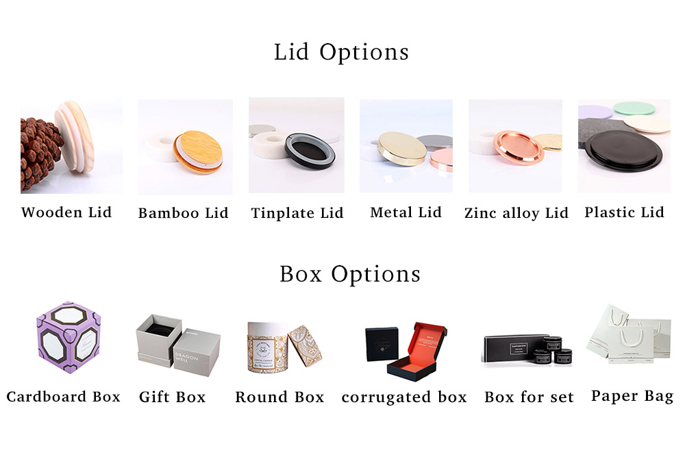 7oz Unique Shaped Luxury White Glass Candle Jars For Candle Making