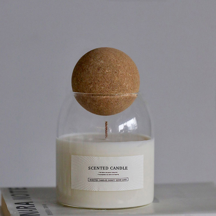 What should we do if the soy candle has a tunnel