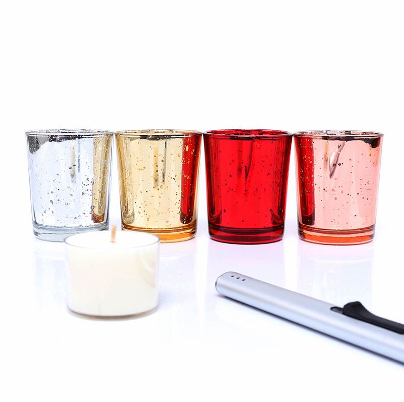 Hot Sale Votive Candle Holders Bulk Rose Gold Tea Light Bar Candle Holder