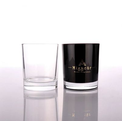 Luxury Black Candle Jar Manufacture