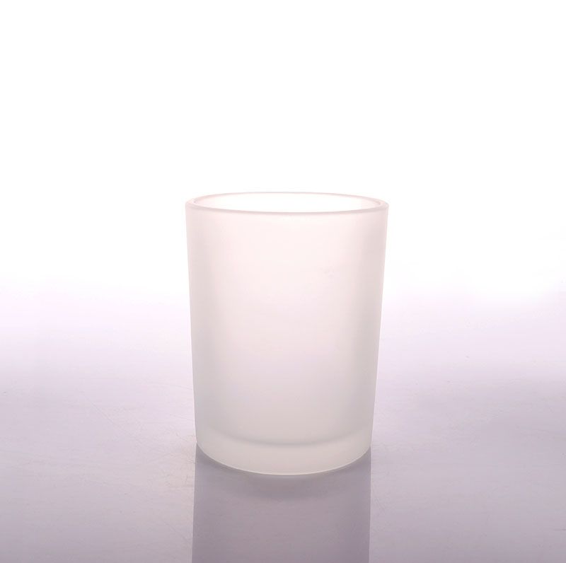 Frosted Candle Glass Jar For Candle Making