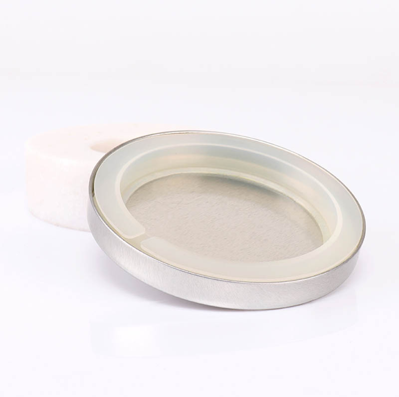Metal Silver Lid For Candle Making Glass Jar