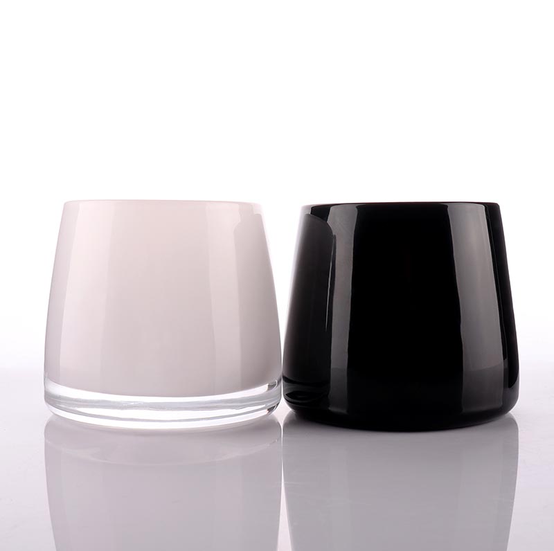 Luxury New Design Glass Candle Jar China Manufactory