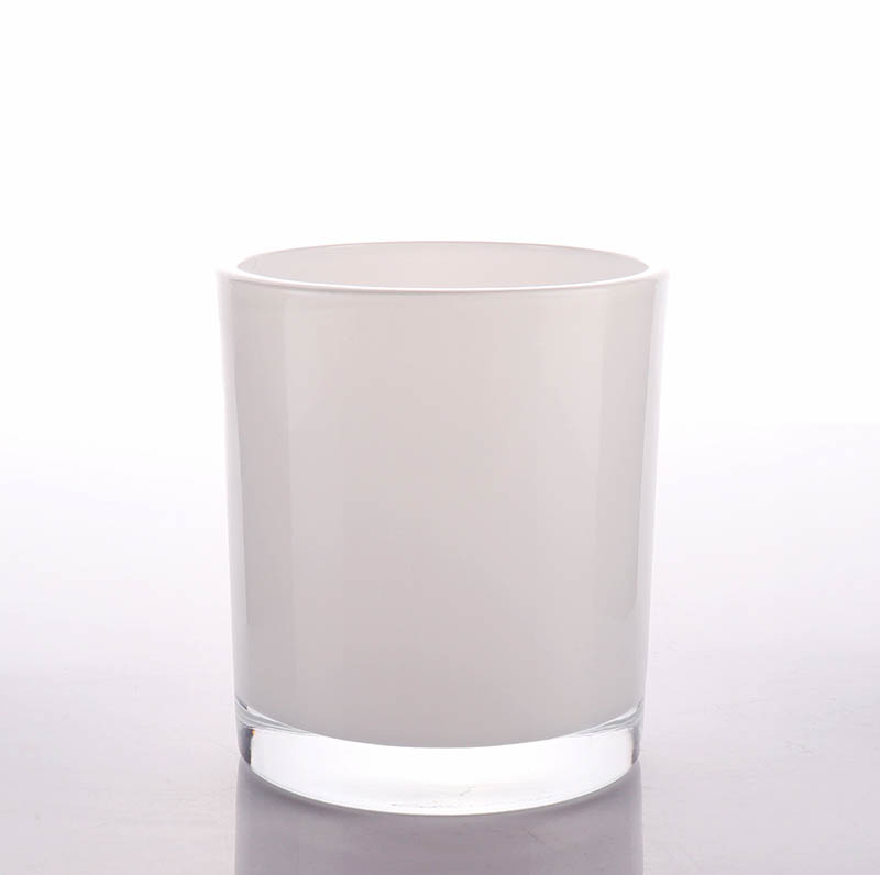 Luxury Black Glass Container For Candle Making In Bulk
