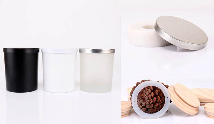 Candle Lids And Box