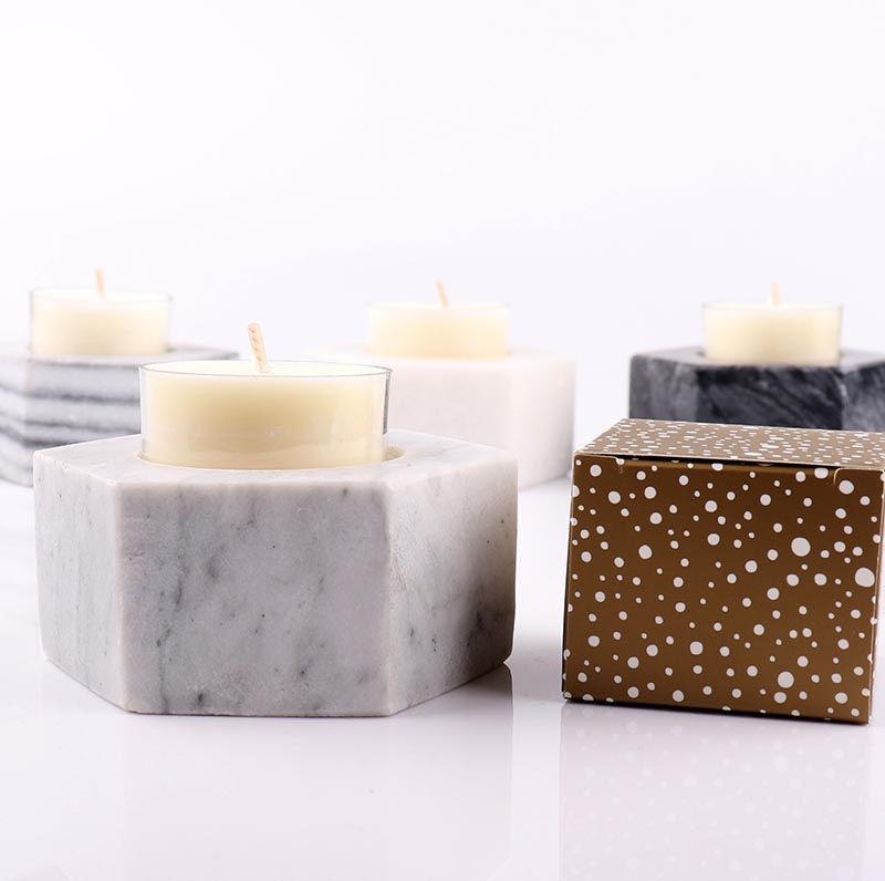 Marble Tea Light Candle Holder Supplier