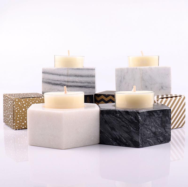 Marble Tea Light Candle Holder Supplier