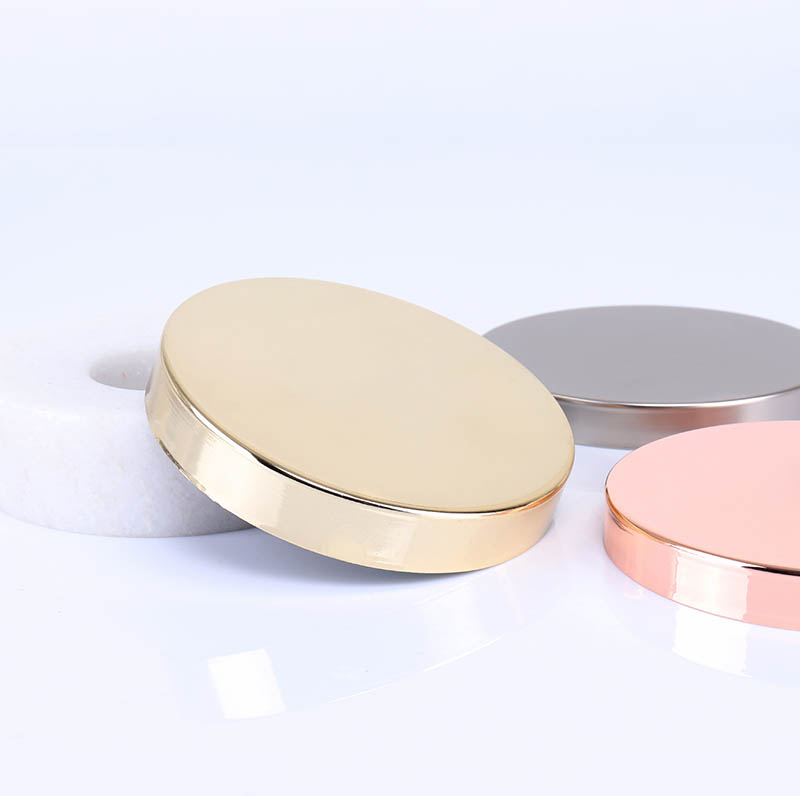 Rose Gold Metal Candle Lids Wholesale