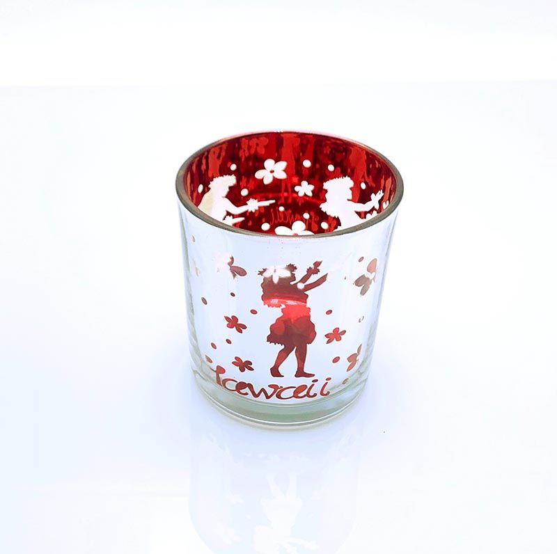 8oz Logo Engraved Candle Glass Jar For Candle Making