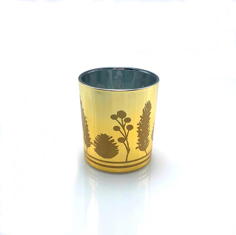 10oz Gold Empty Jar For Candle Making