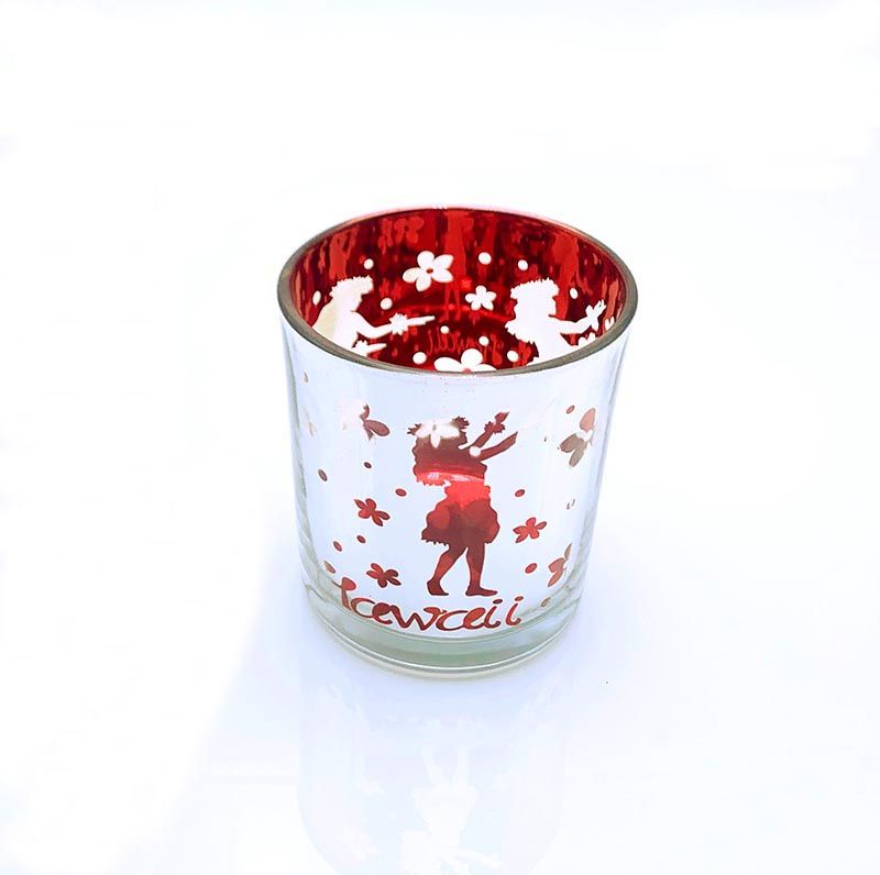 8oz Logo Engraved Candle Glass Jar For Candle Making