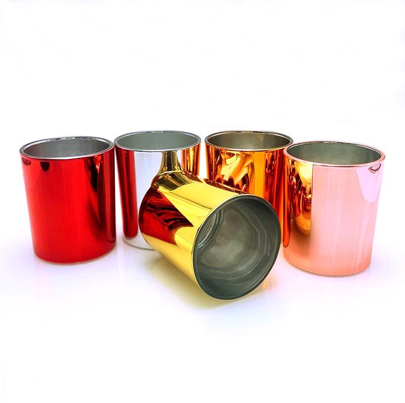 Electroplated Glass Candle Jars Supplier