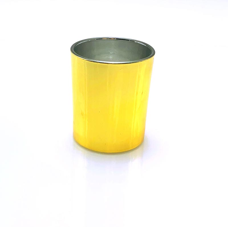 Electroplated Glass Candle Jars Supplier