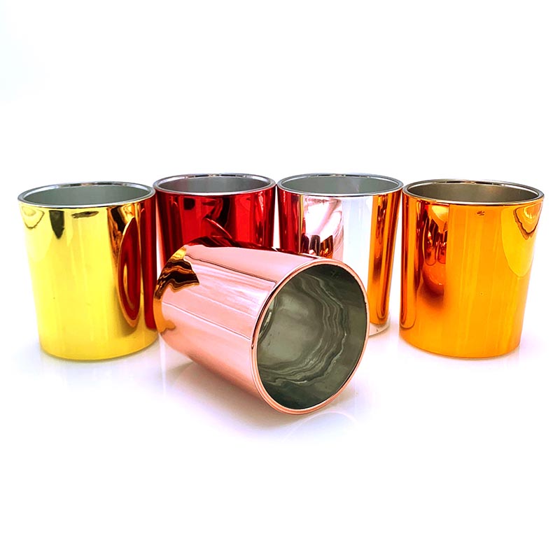 Rose Gold Candle Glass Jar Wholesale